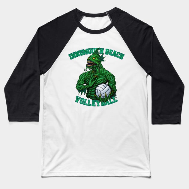 Innsmouth Volleyball - Azhmodai 2019 Baseball T-Shirt by azhmodai